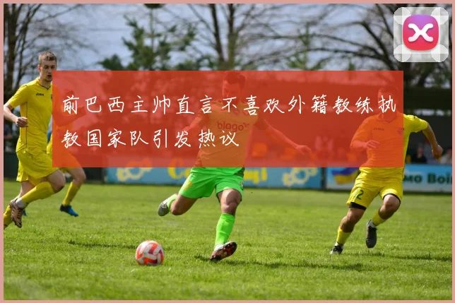 前巴西主帅直言不喜欢外籍教练执教国家队引发热议